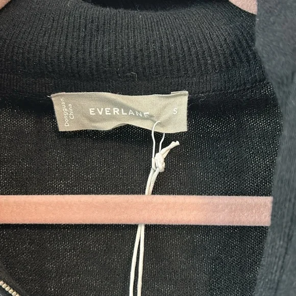 NWT Everlane The Luxe Merino Half-Zip Sweater - Picture 10 of 15